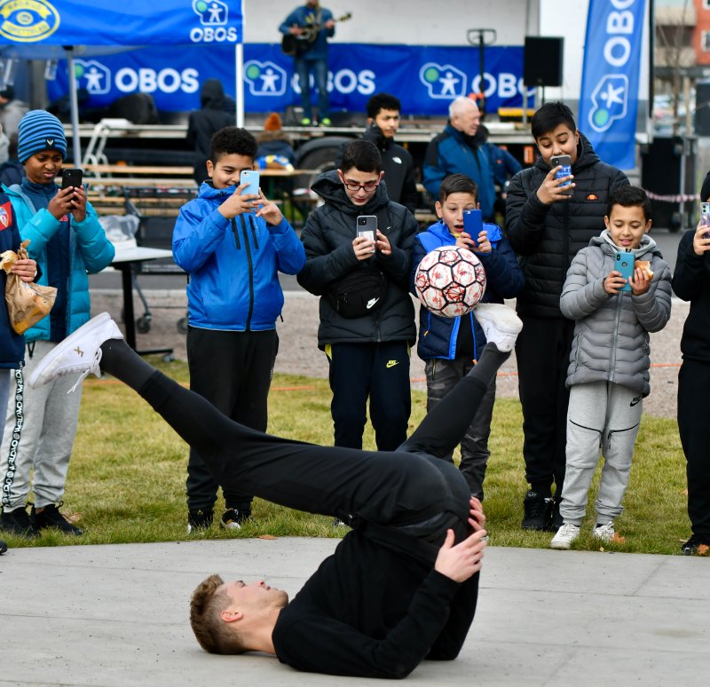 Tobias Becs lagde liv i Fanzone og var en populær attraksjon og alle sammen